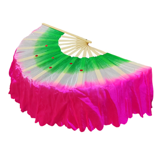 1尺双面秧歌舞蹈健身扇子广场舞扇子多买多优惠颜色鲜艳