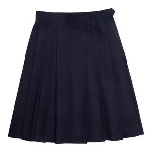 中牌制服馆基础款JK制服纯色箱褶裙优等生百褶裙学生校服秋季百搭