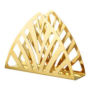 不锈钢餐巾纸架立式西餐厅纸巾架咖啡店酒店酒吧纸巾座LOGO定制