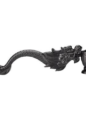 龙头手炉法器实木佛具立香线
