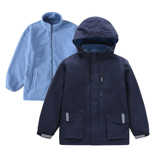 南昌百树教育新余北湖小学冬季冲锋衣防风服西服礼服毛衣马甲衬衫