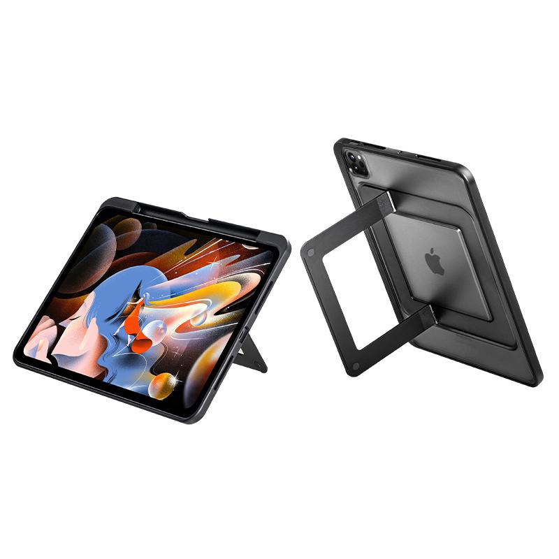 图拉斯支点壳iPadMini7保护壳2025Pro新款Air7平板套11代适用苹果13寸ar6笔槽防摔弯轻薄支架亚克力全包磨砂5