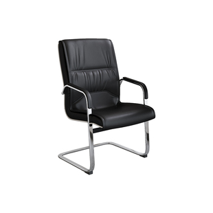 会议室椅子靠背弓形办公椅简约家用会议椅办公室麻将电脑凳子皮椅