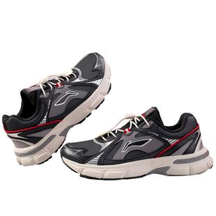 李宁官方旗舰正品男女童运动鞋子皮面防水柔软轻质缓震回弹休闲鞋