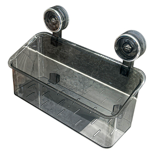 吸盘浴室置物架卫生间洗手洗漱台免打孔挂篮厕所壁挂墙上收纳盒子