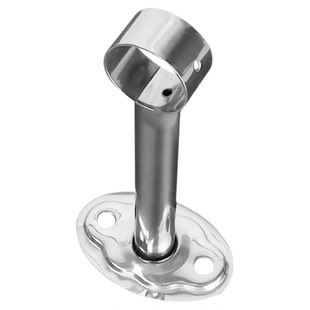 304不锈钢晾衣支架吊座吊杆阳台固定式晾衣杆晾衣架吊通焊脚