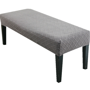 换鞋凳子套罩万能床尾边长条方形试穿鞋沙发坐垫座板钢琴椅套定做