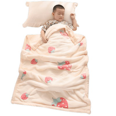 儿童毛毯子冬季加厚款学生单人