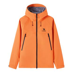 骆驼山海夹克2.0外套男款秋冬2026户外硬壳幻影黑三防登山服女