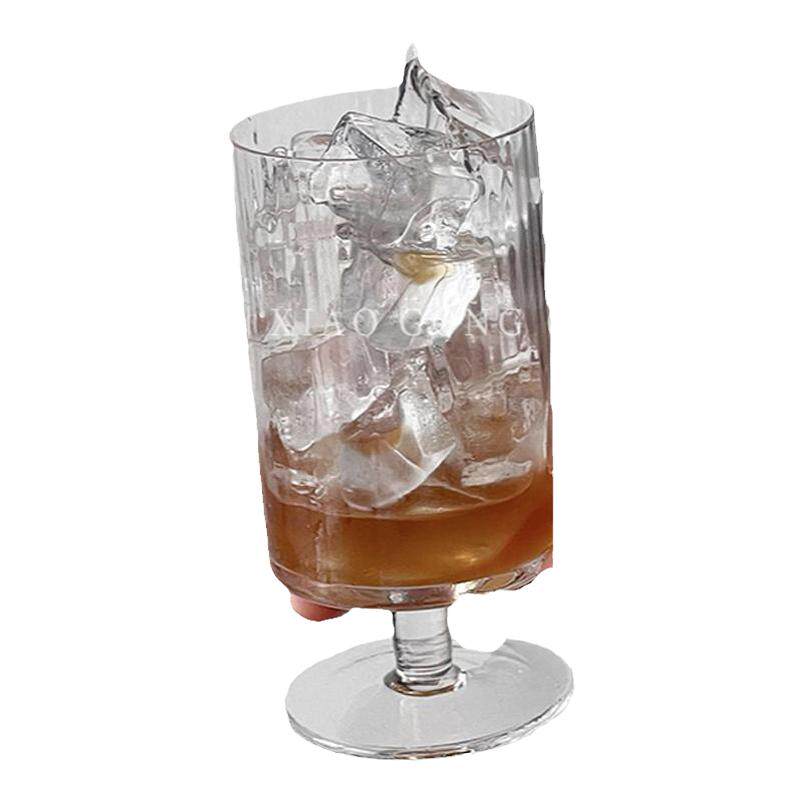 ins风小众复古家用玻璃咖啡杯