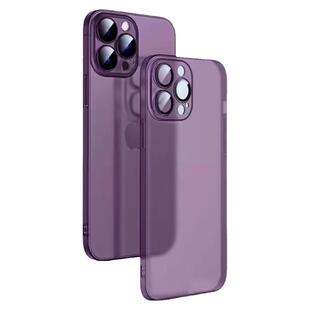 超薄适用苹果15/11手机壳iPhone14Pro冰丝磨砂壳15Promax防摔套苹果15plus亲肤壳自带镜头保护膜简约软套13