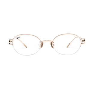 【】Fakemeβ钛光学镜半框近视眼镜框女ins风素颜镜半糖镜 mischa