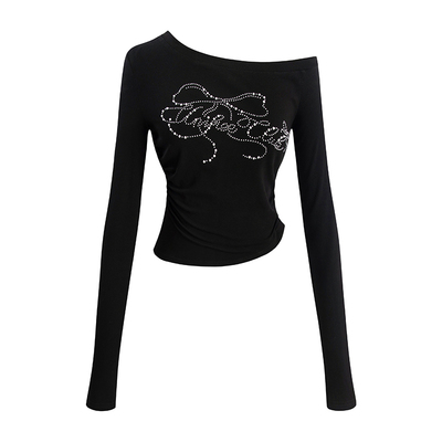 UNIFREEPLUS美式辣妹长袖T恤