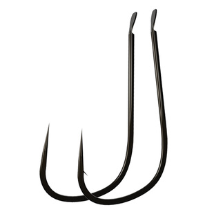 悍将鱼钩黑袖有倒刺日本进口散装钩子袖钩无倒刺鲫鱼钩0.1号0.5号