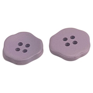 多彩不规则四眼纽扣可爱卡通喷漆儿童宝宝衬衫毛衣开衫外套扣子