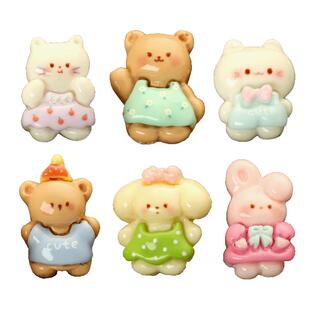 卡通动物纽扣扣子儿童衣服装饰扣宝宝可爱毛衣开衫扣睡衣外套钮扣