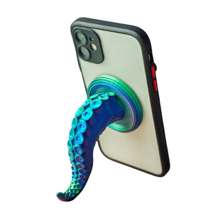 3D核污染手机支架磁吸章鱼触手
