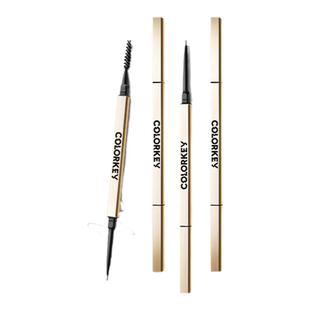 Colorkey珂拉琪小金筷眉笔防水持久不脱色野生眉细头水眉笔女块条