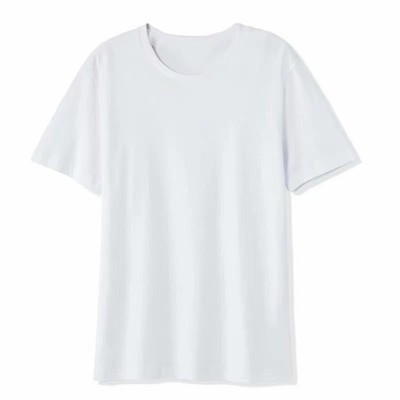 纯白色大码工作服短袖t恤工作服