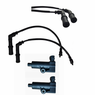 奔达金吉拉300-15高压包缸线GV300灰石250摩托车点火线圈火花塞帽