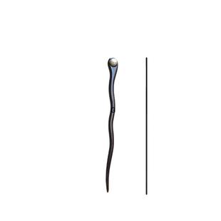 原创天然黑檀木新中式镶嵌珍珠子精致国风简约现代日常通勤发簪女