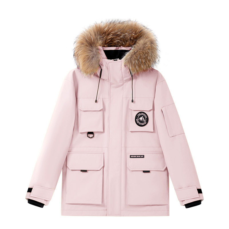 雪中飞派克羽绒服女冬季