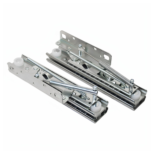 飘窗上升台面滑轨书桌隐形抽拉延长轨道重型缓冲升降桌面加宽改造