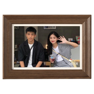 霓时数码电子相框64G触屏智能家庭共享触控相册 高清云相框照片视频播放显示屏 元旦新年春节情人节礼物