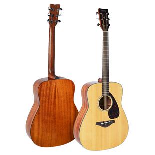 正品雅马哈吉他官方旗舰店初学者民谣单板fg800电箱男女41寸fs800