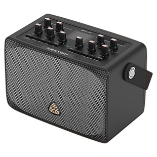 森优S8电吹管萨克斯专用乐器音箱户外直播唱歌路演弹唱便携音响