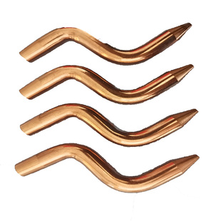 点焊机电极头 S弯电极 电极杆 铬锆铜电极帽氧化铝铜小弯电极定做