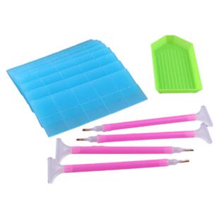 钻石画工具套包套装点钻泥十字绣胶泥粘钻泥多用笔快速点钻神器