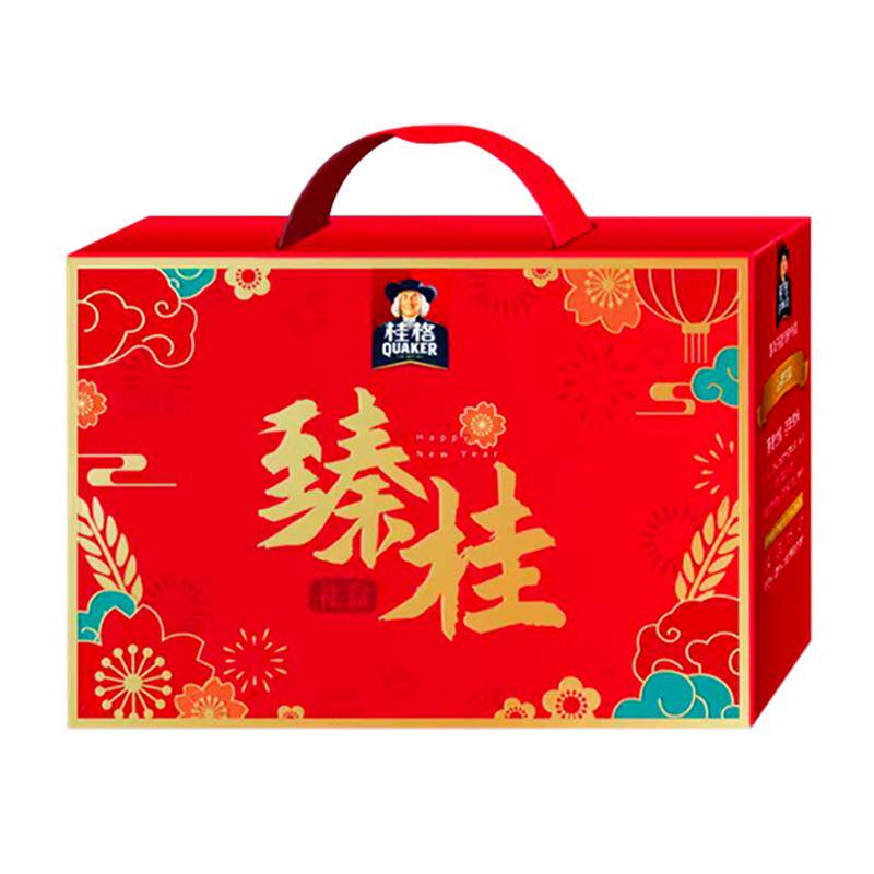 桂格臻桂礼盒即食燕麦片