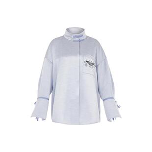 博主同款花木深联名“杨阿妮”苗绣外套刺绣改良汉服立领醋酸上衣