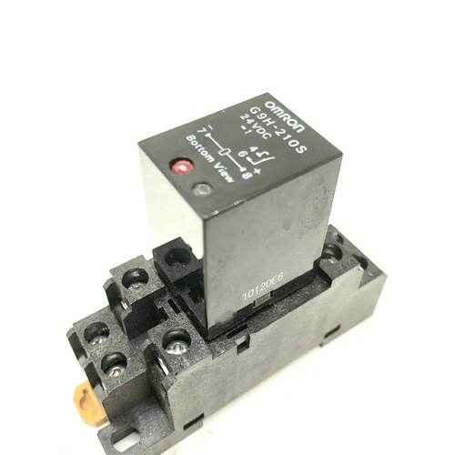 议价固态继电器 G9H-210S 24VDC 含底座