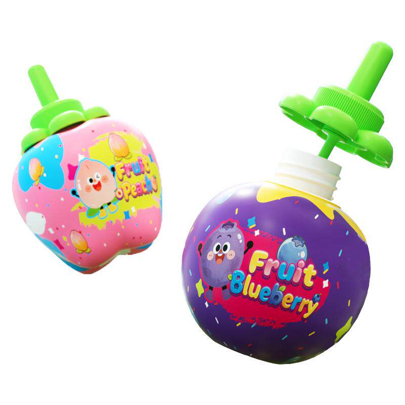 儿童不洒水果吹泡泡杯玩具不撒手持泡泡瓶宝宝户外过家家生日礼物