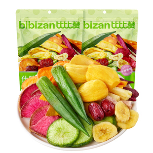 比比赞什锦果蔬脆片红枣红薯干条蔬菜干脱水果脆零食休闲食品小吃
