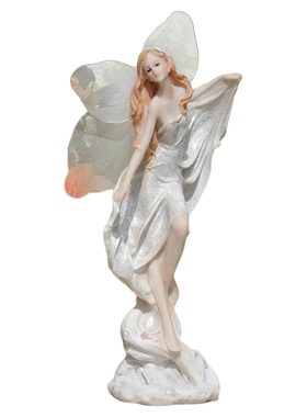 欧式浪漫天使花仙子客厅装饰摆件