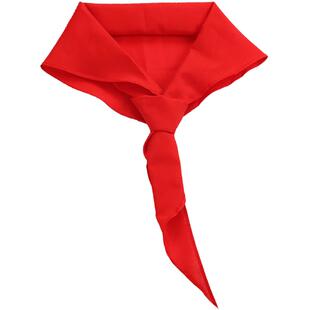 晨光小学生红领巾加厚纯棉不掉色透气少先队通用抗皱初中涤纶棉布