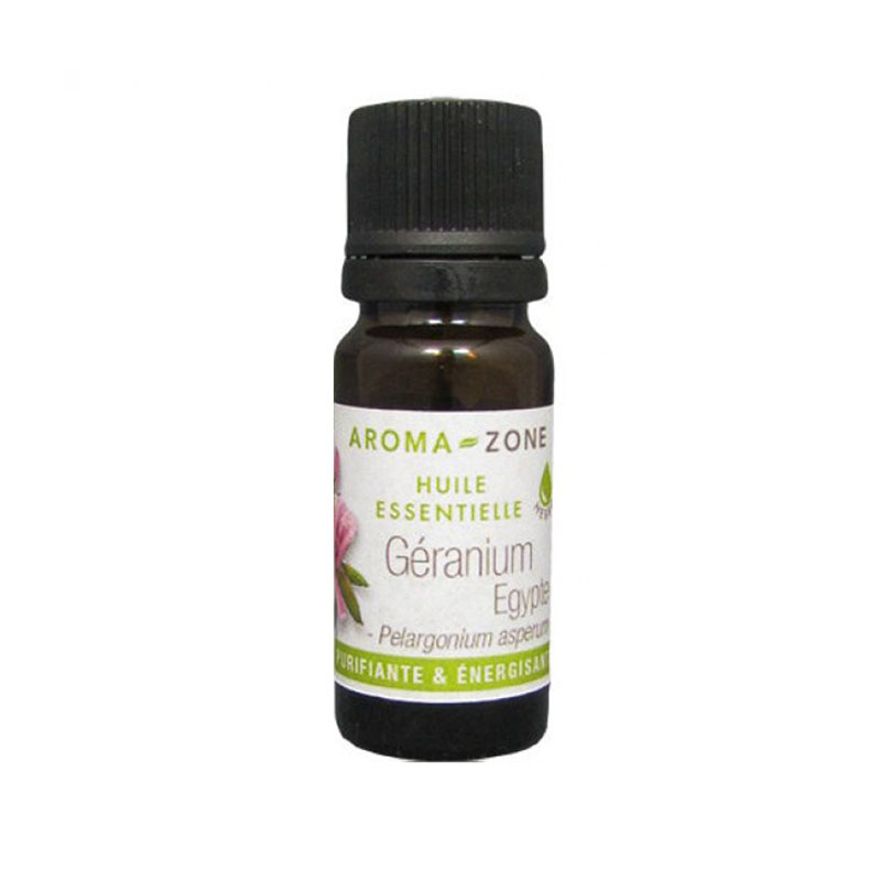 法国aroma zone AZ玫瑰天竺葵单方精油10ml GERANIUM EGYPTE