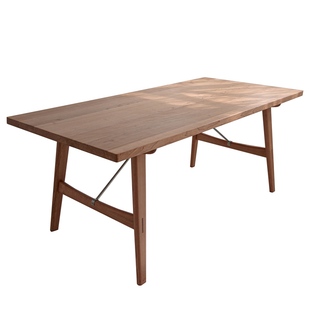 樱桃木原木北欧日系ins风餐桌可混搭工业范ZAKKA实木餐台家具