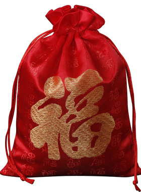 大号红色新年福袋挂件