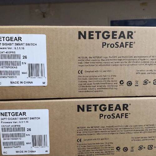 议价网件NETGEAR GS724TV4 24口全千兆智能可管理交换机
