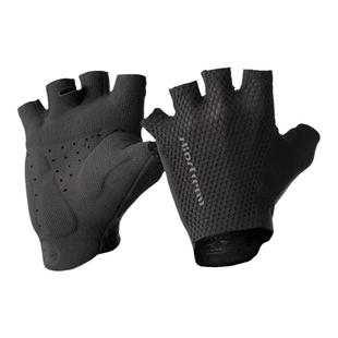 Slipstream防滑减震Ultra双箭头黑色运动专业半指自行车骑行手套