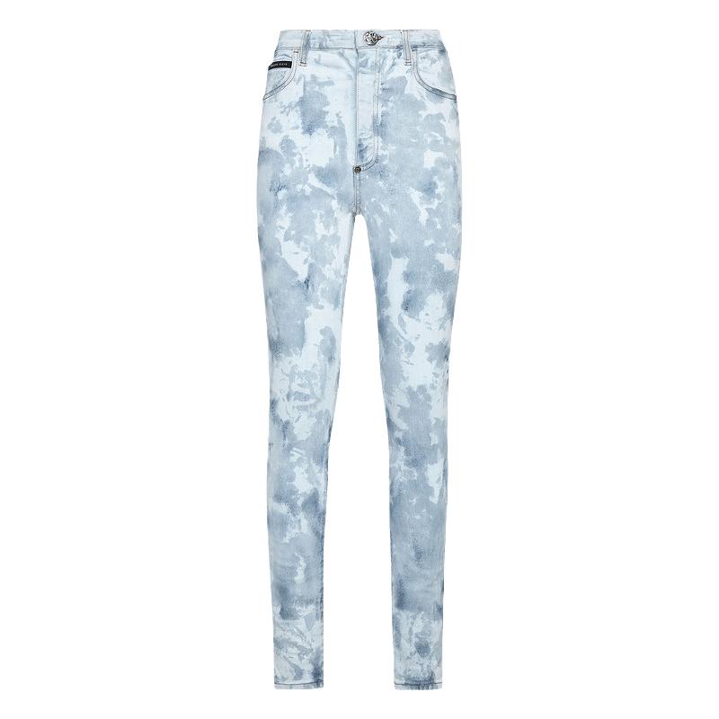 PHILIPP PLEIN 女士超高腰牛仔打底裤