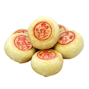 广东潮汕酥皮乌豆沙蛋黄绿豆沙潮式月饼中秋送礼馅饼礼盒美食佳品