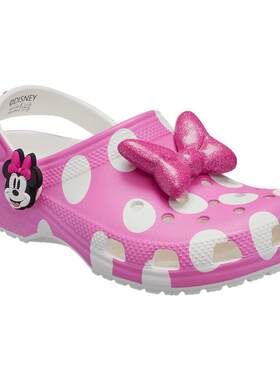 Crocs卡骆驰xMickey&Friends合作系列米妮款经典洞洞鞋
