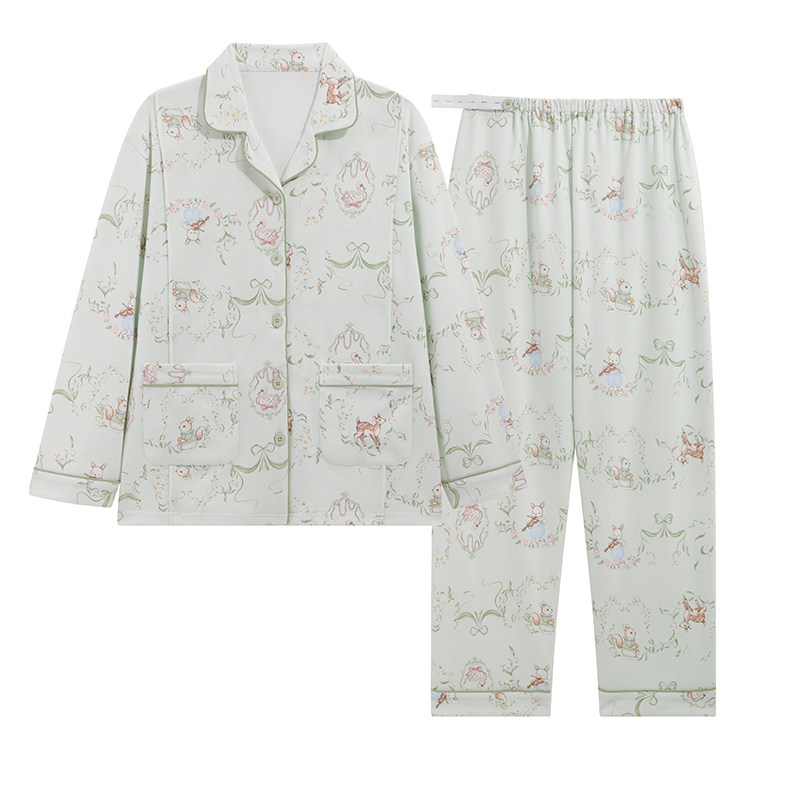 全棉孕妇哺乳待产月子服套装