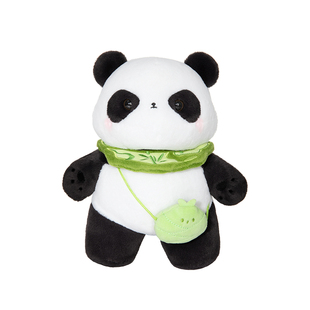 宫廷宝贝故宫文创墨宝熊猫毛绒公仔玩偶送朋友儿童生日礼物