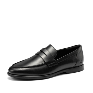 ECCO爱步真皮乐福鞋男 26新春夏增高一脚蹬皮鞋 都市维罗纳552264